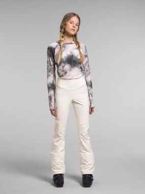 NWT! The North Face Snoga Pants Plus Size 2X White Dune Ski Snow